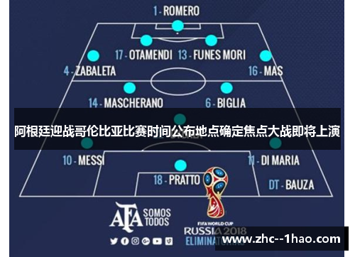 阿根廷迎战哥伦比亚比赛时间公布地点确定焦点大战即将上演